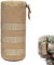 ZYEKIU Porte Gourde Sac à Dos, Porte Gourde de Plein Air, Poche Bouteille Molle Durable, Sac Gourde Réglable, pour Plein Air, Randonnée, Voyages, Pêche, Camping, Course à Pied, Vélo（Kaki）