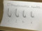 50 Pack Size 4 O'shaughnessy Fishing Hooks, 4.76 cm