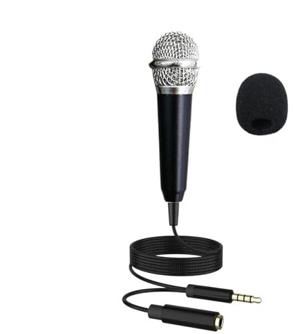 Micrófono ASMR pequeño, micrófono ASMR portátil, micrófono de grabación ASMR, micrófono de voz ASMR, micrófono de vlogging ASMR, micrófono vocal portátil, micrófono ASMR para video, micrófono