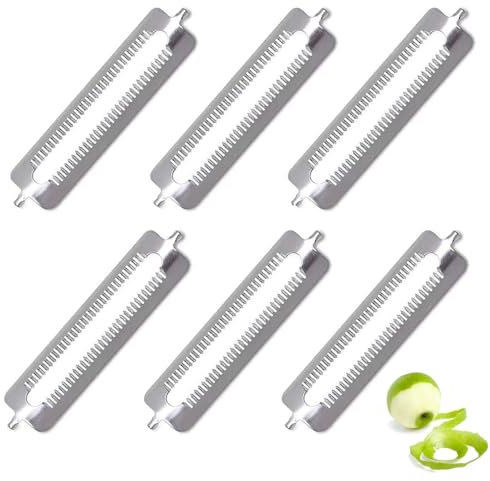 Multifunctional Peeler, Replacement Blades Peeler for Asparagus Peeler, Potato Peeler (6)
