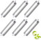6 Stück Sparschäler Tupper,Schäler für Tupperware Ersatzteile,Ersatzklingen Edelstahl,Ersatzklinge,Schälmesser für Kartoffelschäler,Turbo Spargelschäler,Gurkenschäler,Gemüseschäler und Orangenschäler
