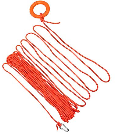 TOYANDONA 1juego Cuerda De Rescate Flotante De Alta Resistencia para Natación y Kayak Herramienta De Salvamento para Deportes Acuáticos