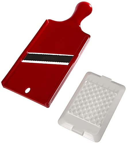 Rigamonti 142763 GEMÜSESCHNEIDER SCHNELLES SCHNEIDEN, Kunststoff, True red, one Size