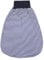 TupTam Baby Strampelsack mit breitem Bund – Unwattierter Schlafsack Baby aus Baumwolle für Frühling & Sommer, Farbe: Streifenmuster Dunkelblau, Größe: 6-12 Monate