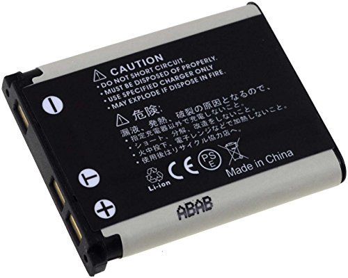 batterie compatible pour Rollei Prego DS-5370, Li-Ion, 700mAh, 3,7V, 2,6Wh, noir
