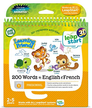 Leapfrog 462003 200 Words Activity Book, Multicoloured