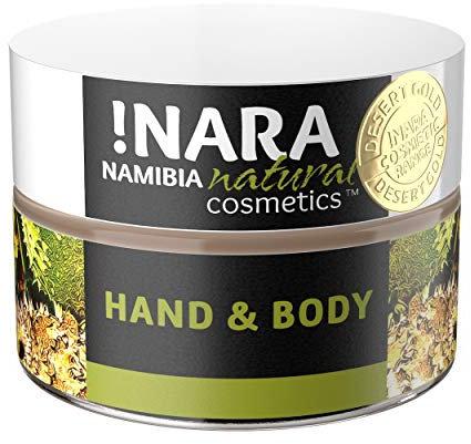 !Nara Bio Naturkosmetik Handcreme und Körpercreme 50 ml Pflegecreme für trockene empfindliche und zu Entzündungen neigender Haut mit beruhigender Wirkung - parabenfrei