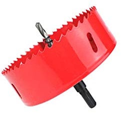 120MM Metal Hole Saw,Hole Opener HSS Drill Bit Cutting Tool for Drilling Metal,Copper,Aluminum,Pipe,Woodworking,PVC Plate,Stainless Steel,Iron,Masonry