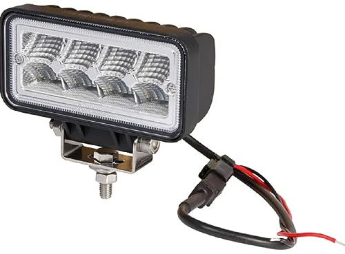 Kramp LED Arbeitsscheinwerfer 12W 1136lm Flutlicht rechteckig LA10095