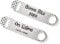 Décapsuleur en inox personnalisable - Cadeau original pour la fête des pères - Bonne fête papa - Avec prénom(s)