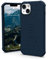 Urban Armor Gear Funda Standard Issue Compatible con Apple iPhone 13 [Recubrimiento de Silicona líquida antibacteriana, Compatible con Carga inalámbrica, Resistente a caídas y Golpes] Azul (Mallard)