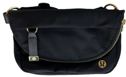 Lululemon All Night Festival Bag Micro (schwarz/gold)