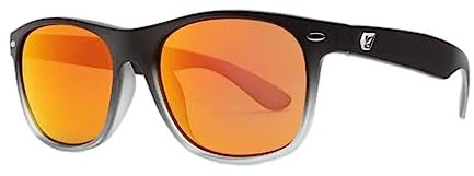 Volcom Unisex Fourty6 klar verblassend Sonnenbrille, Matt Schwarz/CLR Fade (Mehrfarbig), One Size