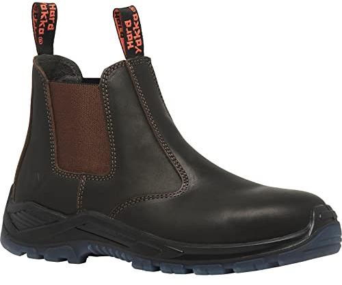 Hard Yakka Banjo Elastic Gusset Safety Dealer Brown