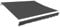 Markisenstoff Anthrazit 500×300 cm UV-Schutz, wasserdicht, Sonnenschutz, geeignet für Garten, Veranda, Pergola, Rasen, Balkon, Terrasse, Markise
