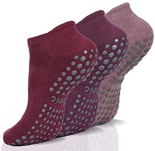 Ozaiic Yoga Socken für Damen und Herren,Stoppersocken,Antirutschsocken,Barfuß,Rutschfeste,Pilates,Krankenhaus, Zuhause,Socken mit Noppen