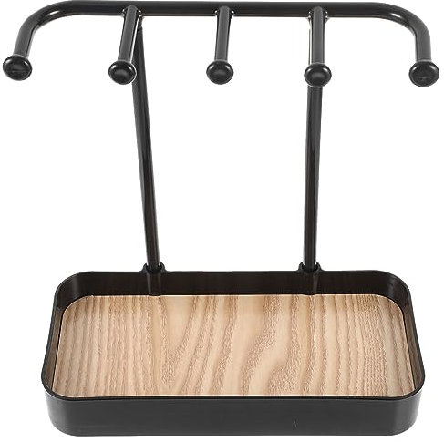 jojofuny Porte-Bijoux Organisateur Collier Stand Bijoux Organisateur Stand Collier Titulaire Petit Bijoux Affichage Arbre De Rangement Pour Bracelets Boucles D'oreilles Anneaux Montres