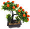 Amosfun Tisch-topfpflanze Künstlicher Orangenbaum Im Topf Wohnkultur Gefälschte Pflanzen Eingetopft Orangenbonsai Mit Künstlichen Früchten Zitronen Blumentopf Plastik Schreibtisch
