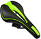 Bike Sattel Gel Universal MTB Fahrradsattel Hohl Ergonomisch Bequem Weich Memory Schaum Radsattel Cityradsättel Mountainbikesättel BMX/Mountainbike/Dirt Bike/Citybikes/für Herren Damen Kinder(Grün)
