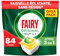 Fairy Original Tablettes Lave-vaisselle All In One, Citron, 84 Capsules, Efficaces Même Sur La Graisse Incrustée, Protège le Verre Et L'Argent