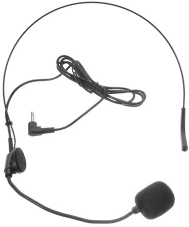 CIYODO Microphone Casque Professionnel pour Conférences Et Performances Direct Flexible Et Confortable pour Présentations Et Cours