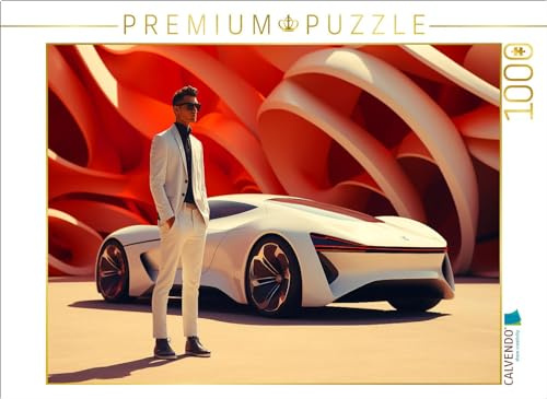 CALVENDO Puzzle Hypermodernes Konzept Design Auto | 1000 Teile Lege-Größe 64 x 48 cm Foto-Puzzle für glückliche Stunden