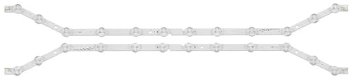 NIBOTT Misura for Samsung 32 Pollici 12-LED TV Striscia di Retroilluminazione BN96-33972A UN32H5203AF UN32H5203 UN32EH5000F UN32EH5000 UN32EH5300F UN32EH5300
