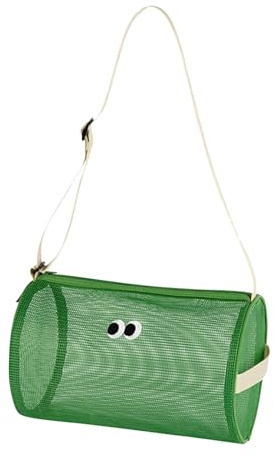 Badetasche, Strandtasche mit großem Fassungsvermögen, atmungsaktive Mesh-Umhängetasche mit Einer Schulter, for Männer und Frauen, Athletik, Fitnessstudio, Sport/1359