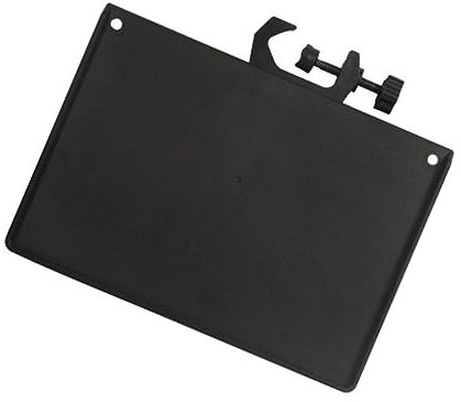 SEWOART Mobile Live Streaming Microphone Sound Card Tray with Phone Clip, Durable Clamp-on Shelf for Recording and Karaoke, Perfect for Home and Stage Use