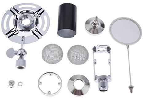 Rüsten Sie Ihr Kondensatormikrofon mit 507 Mikrofonkapsel-Ersatz-Kit auf, einfache Installation, dynamisches Element, DIY-Mikrofonzubehör Essentials