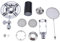 Rüsten Sie Ihr Kondensatormikrofon mit 507 Mikrofonkapsel-Ersatz-Kit auf, einfache Installation, dynamisches Element, DIY-Mikrofonzubehör Essentials