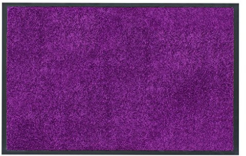 OREX X-Tra Clean Schmutzfangmatte Schmutzfangläufer Fußmatte Fußabtreter (lila, ca. 40 x 60 cm)