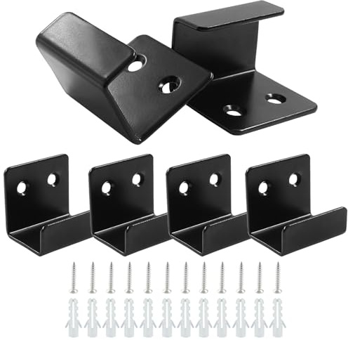Moicstiy Wandaufhänger für Fliesen, Edelstahl, Wandhalterung, Haken mit 25 mm Innenbreite, robuste Fliesenaufhänger für Keramikfliesen-Display, 6 Stück
