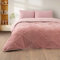 NORDIC SCHILLER Welsoft Doppelseitiges Bettdecke, 215x235, Rosa, 50% Baumwolle, Mikrofaser Ganzjahresdecke, Atmungsaktive Schlafdecke für Allergiker, Weiche Zudecke, Waschmaschinefest