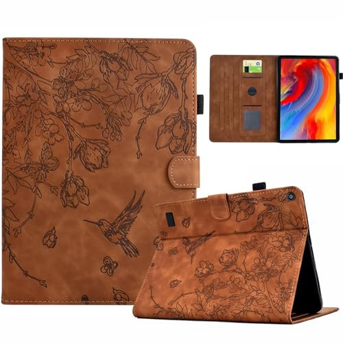 Fundas para tabletas Compatible with Kindle Fire 7 2019/2017/2015(Fire 7 9th/7th/5th Generation) Case with Auto Sleep Wake, Slim Leather Business Folio Stand Cover Protective Case Shell Multiple Viewi