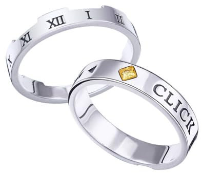 Anime Link Lucas Click Ring Lu Guang Cheng Xiaoshi Ring Cosplay Männer Frauen Modeschmuck