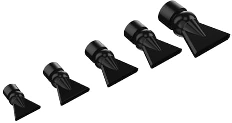 BDKMMS Aquarium Nozzle, 5Pcs 360° Rotate Plastic Pump Duckbill Nozzles, Water Outlet Return Pipe Fitting for Fish Tank, Aquarium Accessories
