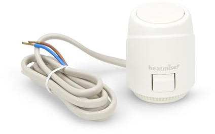 LavaTap – Heatmiser TA230 Thermal Actuator 230 V – Underfloor Heating Actuator with M30 × 1.5 mm Valve Connection – Normally Closed Actuator 2 W IP54 Rated for Underfloor Heating Manifold Systems
