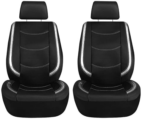 ADUYHCZ Auto Sitzbezug, für Opel Vivaro/Renault Trafic/Nissan Primastar Allwetter Komfortabler Sitzbezug Vordersitze Anti Rutsch Komfortabel Leicht Reinigen Zubehör,A