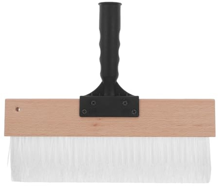 Yardenfun Wallpaper Brush - 12.6'' Wall Art Textured Concrete Brush Graining Comb for DIY Home Decor Floors & Room - Angled Graining Comb for Plaster & Painting