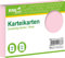 RNKVERLAG 114763 - Karteikarten blanko rosa, DIN A6, 1 Packung à 100 Karten