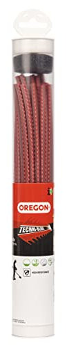 Oregon 539174 Filo per falciatura Techni-Blade seghettato, tagliato a misura, rosso, 7 mm, 26 cm, Confezione da 40