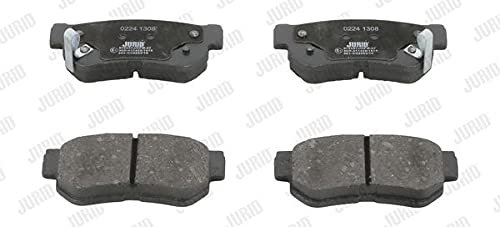 Jurid 572557J Brake Pad Set, disc brake pad set (4 Parts)