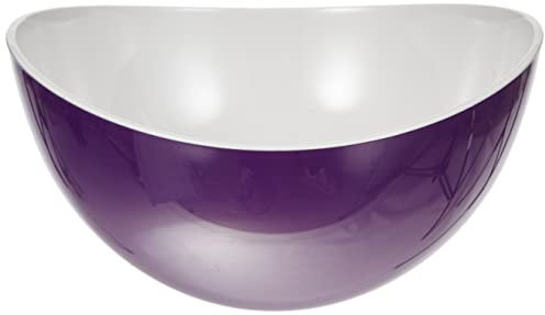 Premier Housewares Serving Bowl, 7.5 x 14.5 x 14 - Purple