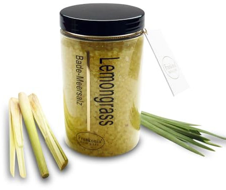 Frankonia BATH & SPA Lemongrass Badesalz Meersalz Totes Meer Badezusatz | 450g