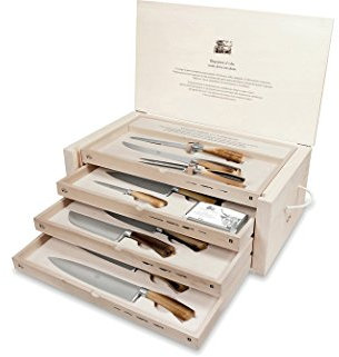 Coltellerie Berti - Il Trinciante Completo - Set coltelli Cucina forgiati