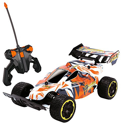 Dickie 201119465 Toys RC Speed Hopper, ferngesteuertes Spielzeugauto mit gefederten Radgabeln für Jungen und Mädchen ab 6 Jahren, 2-Kanal Funkfernsteuerung, Rennauto mit 10 km/h für Stunts