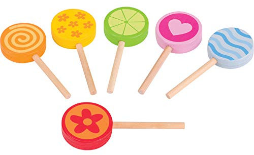 goki Lollies für Holzküche Lutscher Holzkinderküche mit Palandi® Sticker