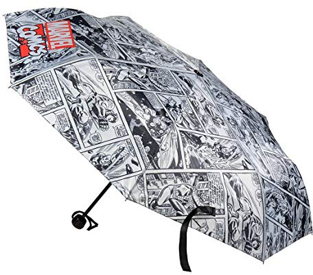 Accesorios lluvia avengers Unisex-Kinder 2400000506 Avengers Faltbarer Handschirm, 67 x 18 x 18 Centimeters, Mehrfarbig