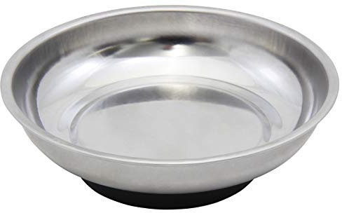 MC POWER - Magnetschale für Werkzeuge & Kleinteile | MS-100 | 108mm-Ø, gummierter Standfuß, rutschfest, robust